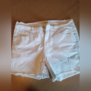 Mossimo Supply Co. White Jean Shorts